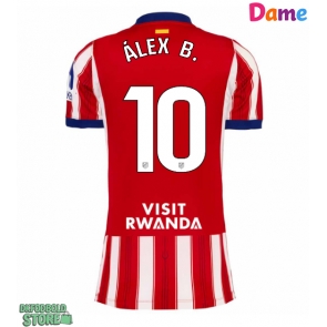 Atletico Madrid Alex Baena #10 Replika Hjemmebanetrøje Dame 2026-27 Kortærmet